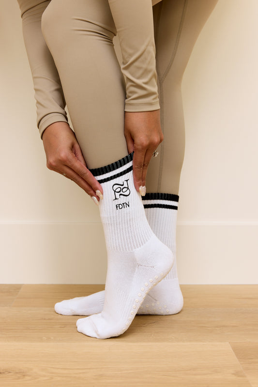 Foundation Crew Grip Socks